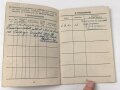 Soldbuch Luftwaffe,  ausgestellt 4.9.1944 bei Flak Ersatz Abteilung 45 Rottweil / Neckar.