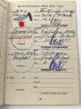 Soldbuch Luftwaffe,  ausgestellt 4.9.1944 bei Flak Ersatz Abteilung 45 Rottweil / Neckar.