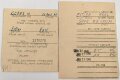Soldbuch Luftwaffe,  ausgestellt 4.9.1944 bei Flak Ersatz Abteilung 45 Rottweil / Neckar.