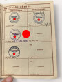 Wehrpaß Heer, eingestellt 12.Januar 1940 bei 4./ J.E.B. 75 Theresienstadt