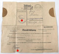Wehrpaß, ausgestellt 16.9.1937, wenige Einträge
