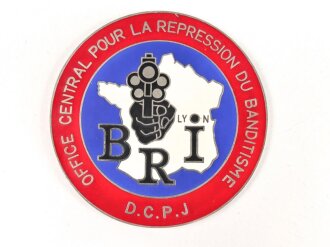 Polizei, Frankreich, nicht tragbare Medaille "Lyon...