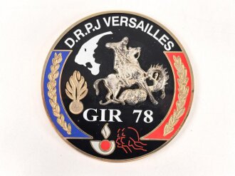 Polizei, Frankreich, nicht tragbare Medaille...