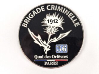 Polizei, Frankreich, nicht tragbare Medaille "Paris...