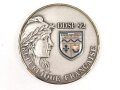 Polizei, Frankreich, nicht tragbare Medaille "DDSP 92 Hauts de Seine", Durchmesser 7cm