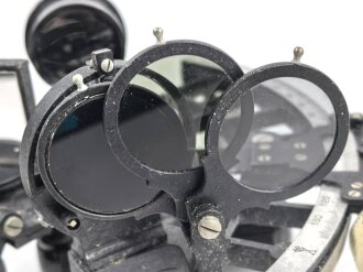 Kriegsmarine, Sextant von C.Plath Hamburg. Guter Gesamtzustand, Gerätenummer 874.