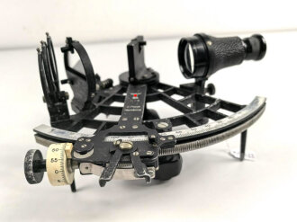 Kriegsmarine, Sextant von C.Plath Hamburg. Guter Gesamtzustand, Gerätenummer 874.