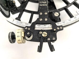 Kriegsmarine, Sextant von C.Plath Hamburg. Guter Gesamtzustand, Gerätenummer 874.