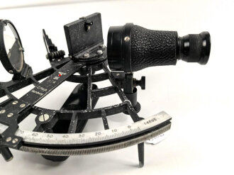 Kriegsmarine, Sextant von C.Plath Hamburg. Guter Gesamtzustand, Gerätenummer 874.