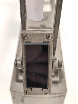 Kriegsmarine,  Peilaufsatz PM5 für Kompass. Hersteller C.Plath Hamburg. Ungereinigtes Stück in gutem Gesamtzustand, originallack