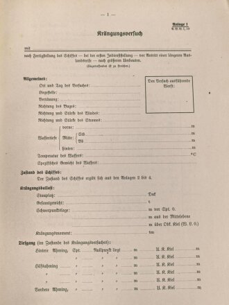 Kriegsmarine, M.Dv.Nr. 147 "Allgemeine...