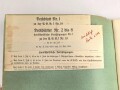 Kriegsmarine, M.Dv.Nr. 147 "Allgemeine Baubestimmungen 1 Nr. 19 - Vorschrift für Krängungsversuche" datiert 1939, DIN A4