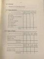 Kriegsmarine, M.Dv.Nr. 147 "Allgemeine Baubestimmungen 1 Nr. 19 - Vorschrift für Krängungsversuche" datiert 1939, DIN A4