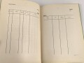 Kriegsmarine, M.Dv.Nr. 147 "Allgemeine Baubestimmungen 1 Nr. 22 - Vorschrift für die Schiffbaulichen Beobachtungen beim Anschießen der Geschütze" datiert 1939, DIN A4