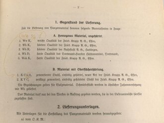 Kriegsmarine, M.Dv.Nr. 147 "Allgemeine Baubestimmungen 1 Nr. 27 - Liefervorschrift für Panzermaterial" datiert 1939, DIN A4