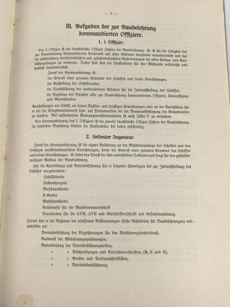 M.Dv.Nr. 147 "Allgemeine Baubestimmungen 1 Nr. 4 - Dienstvorschrift" datiert 1939, DIN A4