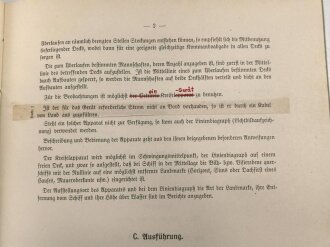 M.Dv.Nr. 147 "Allgemeine Baubestimmungen 1 Nr. 20 - Vorschrift für Schlingerversuche" datiert 1939, DIN A4