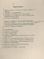 M.Dv.Nr. 147 "Inhaltsverzeichnis der Allgemeine Baubestimmungen Band 1" datiert 1939, DIN A4