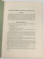Kriegsmarine, M.Dv.Nr. 147 "Allgemeine Baubestimmungen 1 Nr. 25 - Vorschrift für Sturmfahrten auf Zerstörern und Torpedobooten" datiert 1940, DIN A4