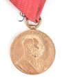 Österreich k.u.k. , goldene Jubiläums Erinnerungsmedaille, am Band