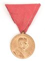 Österreich k.u.k. , goldene Jubiläums Erinnerungsmedaille, am Band