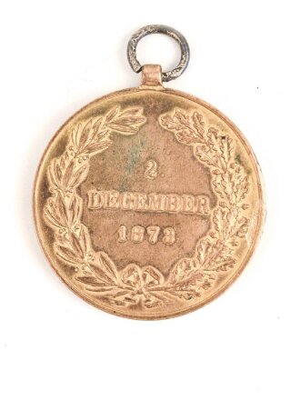 Österreich, Kriegsmedaille 2. December 1873
