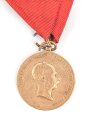 Österreich, Kriegsmedaille 2. December 1873, am Band