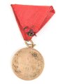 Österreich, Kriegsmedaille 2. December 1873, am Band