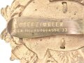 Österreich k.u.k. , großes Abzeichen "K.K. Militär V. Reichsbund" Steckabzeichen 75mm