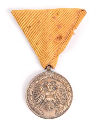 Österreich, Verdienstmedaille 40 Jahre für Tätigkeit im Feuerwehr und Rettungswesens