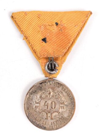 Österreich, Verdienstmedaille 40 Jahre für Tätigkeit im Feuerwehr und Rettungswesens