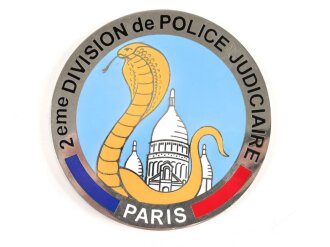 Polizei, Frankreich, nicht tragbare Medaille...