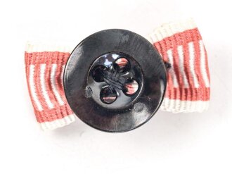 Österreich , Knopflochminiatur silberne Tapferkeitsmedaille