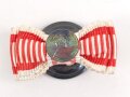 Österreich , Knopflochminiatur silberne Tapferkeitsmedaille