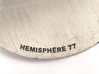 Polizei, Frankreich, nicht tragbare Medaille "Paris", Durchmesser 7cm
