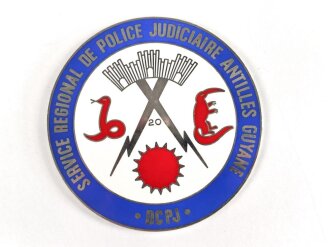Polizei, Frankreich, nicht tragbare Medaille...