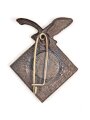 Österreich , Turnerbund Blechabzeichen, Gesamthöhe 40mm