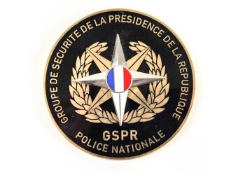 Polizei, Frankreich, nicht tragbare Medaille...