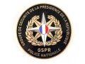 Polizei, Frankreich, nicht tragbare Medaille "GSPR", Durchmesser 7cm