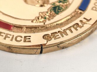 Polizei, Frankreich, nicht tragbare Medaille "DCPJ...
