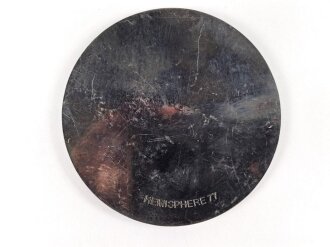 Polizei, Frankreich, nicht tragbare Medaille "Police...