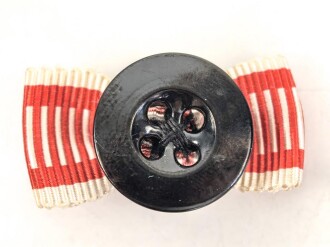 Österreich , Knopflochminiatur bronzene Militärverdienstmedaille
