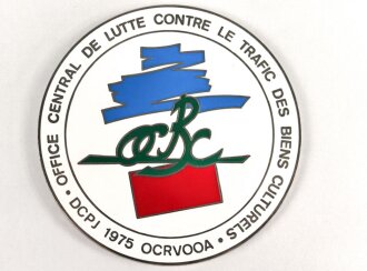 Polizei, Frankreich, nicht tragbare Medaille "DCPJ...