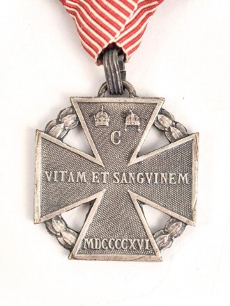 Österreich k.u.k.,  Karl Truppenkreuz 1916, am band