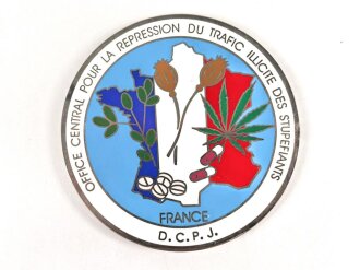 Polizei, Frankreich, nicht tragbare Medaille...