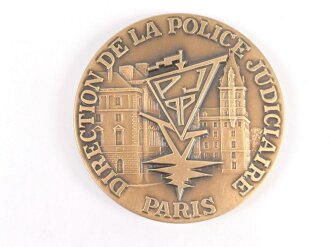 Polizei, Frankreich, nicht tragbare Medaille...