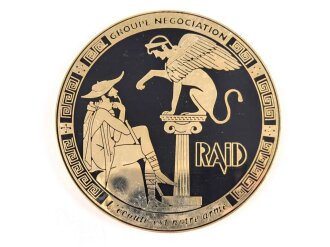 Polizei, Frankreich, nicht tragbare Medaille...