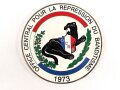 Polizei, Frankreich, nicht tragbare Medaille "OCRB 1973", Durchmesser 7cm