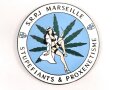 Polizei, Frankreich, nicht tragbare Medaille "S.R.P.J Marseille", Durchmesser 7cm