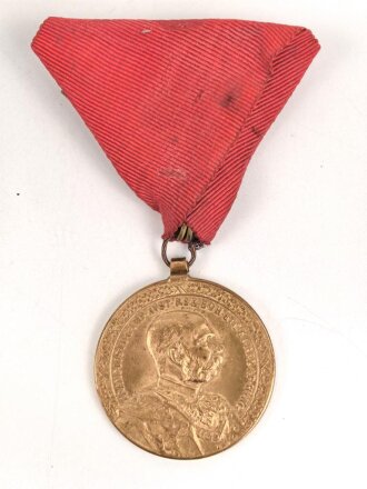 Österreich , Medaille für 40 Jahre treue Dienste, am Band